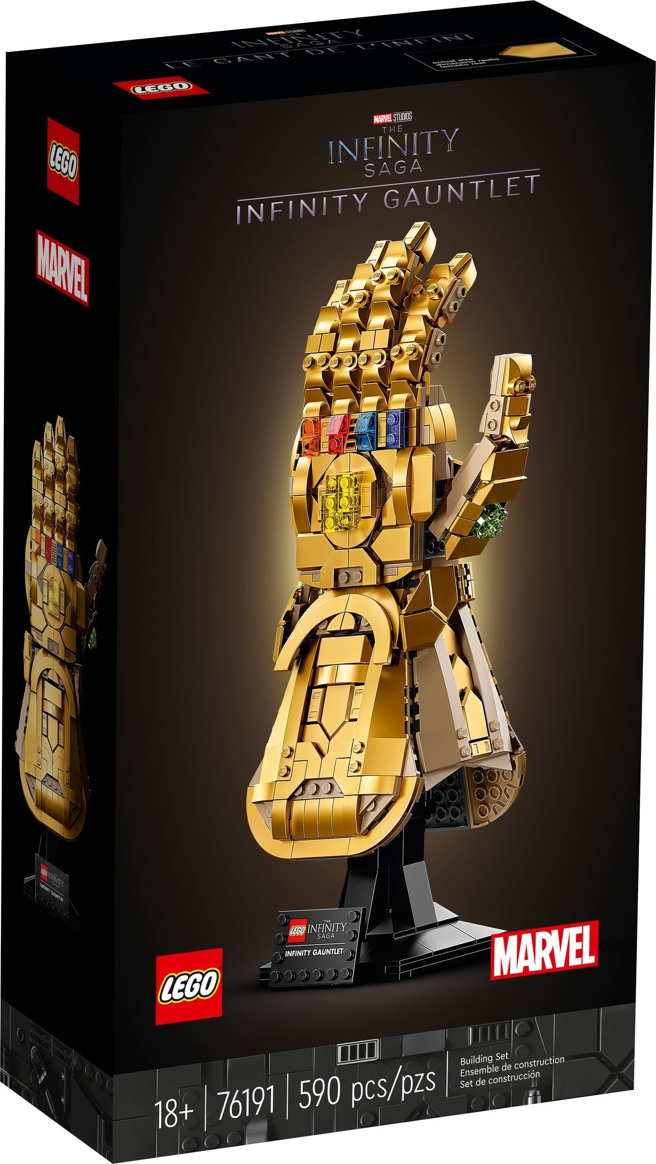 LEGO SuperHeores Marvel THE INFINITY SAGA เลโก้ 76191 Infinity Gauntlet