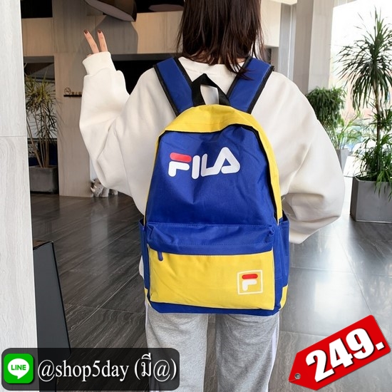 ♨️ Fila กระเป๋าเป้สะพายหลัง สำหรับวัยทีน ⚡️