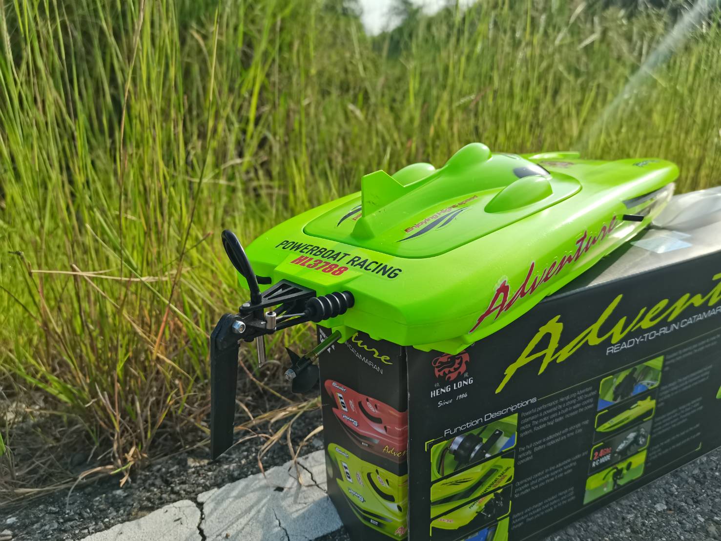 เรือบังคับวิทยุ HENG LONG POWER BOAT HL3788 30KM