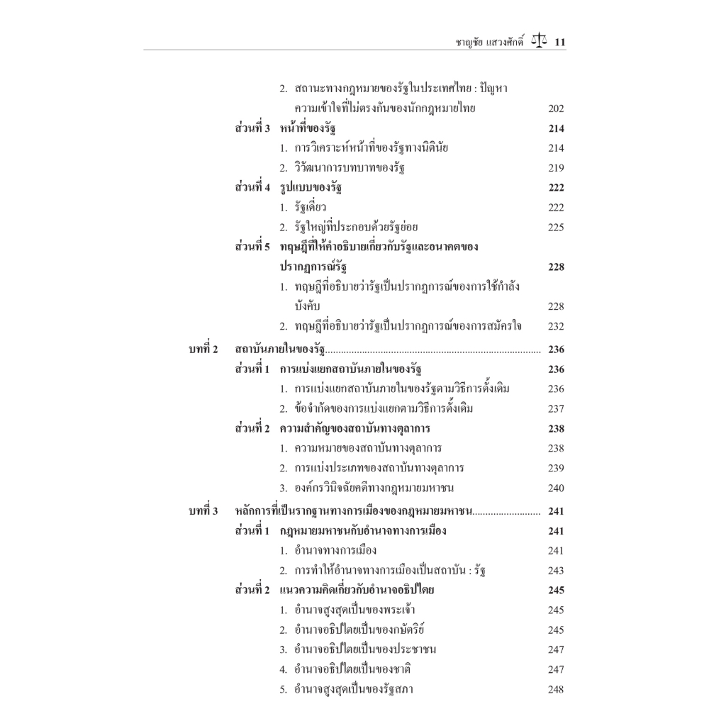 กฎหมายมหาชน วิวัฒนาการของกฎหมายมหาชนในต่างประเทศและประเทศไทย / โดย ศ.ดร.ชาญชัย แสวงศักดิ์ /พิมพ์ ส.ค.66 ครั้งที่ 7