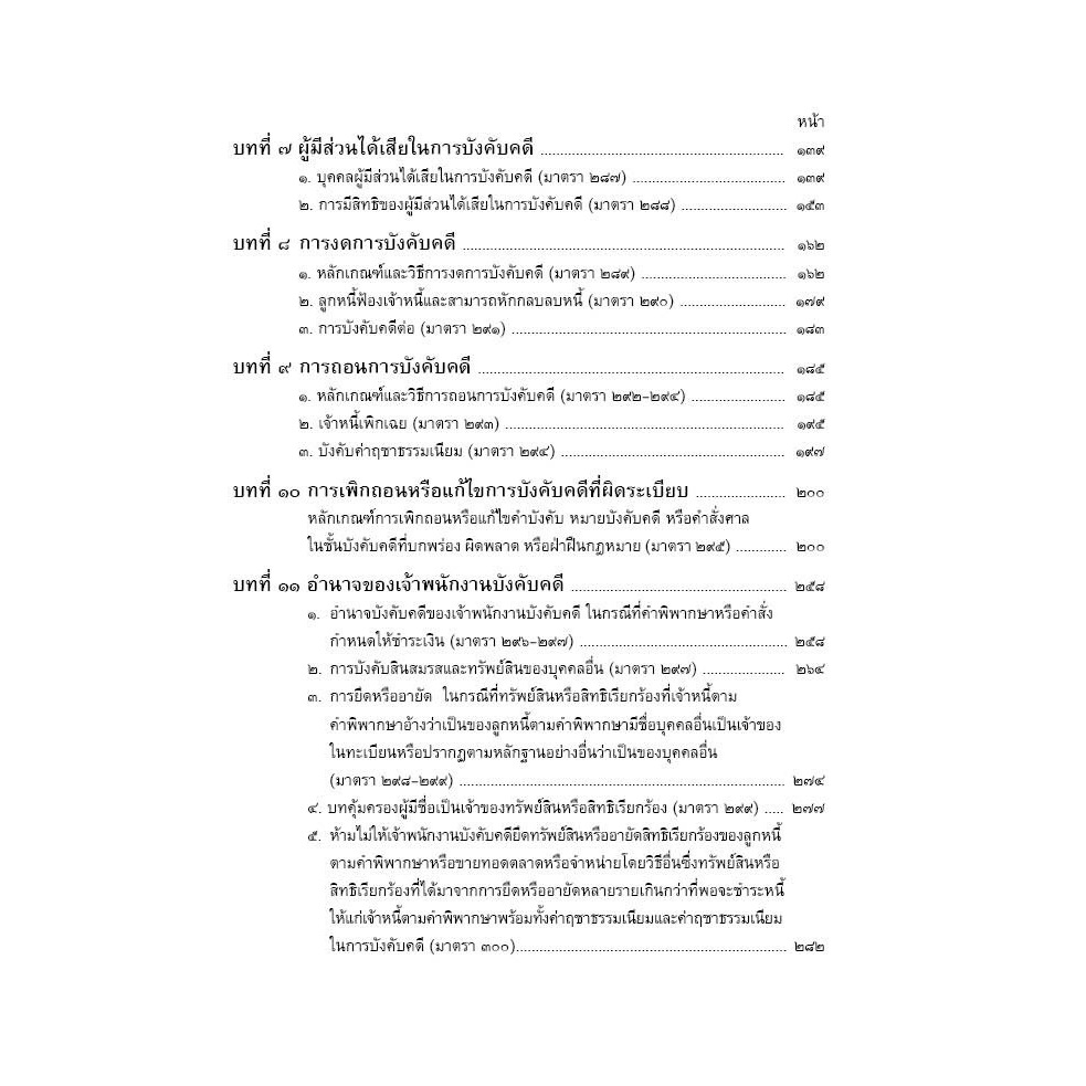 คู่มือการปฏิบัติงานบังคับคดี โดย : สมศักดิ์ เอี่ยมพลับใหญ่ ปีที่พิมพ์ : พฤษภาคม 2567 (ครั้งที่ 2)