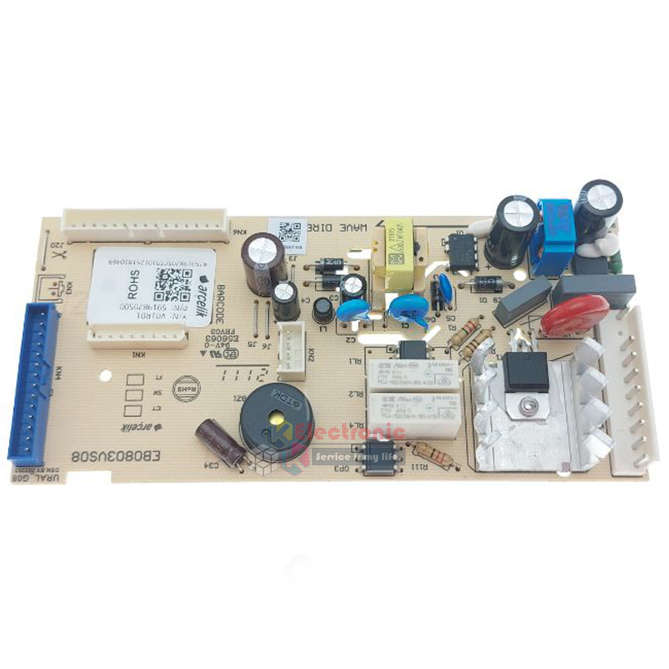 แผงตู้เย็น-BEKO/เบโค สำหรับรุ่น* RDNT270150ZP*อะไหล่แท้/บอร์ดตู้เย็น-BEKO/เบโค สำหรับรุ่น* RDNT270150ZP*อะไหล่แท้