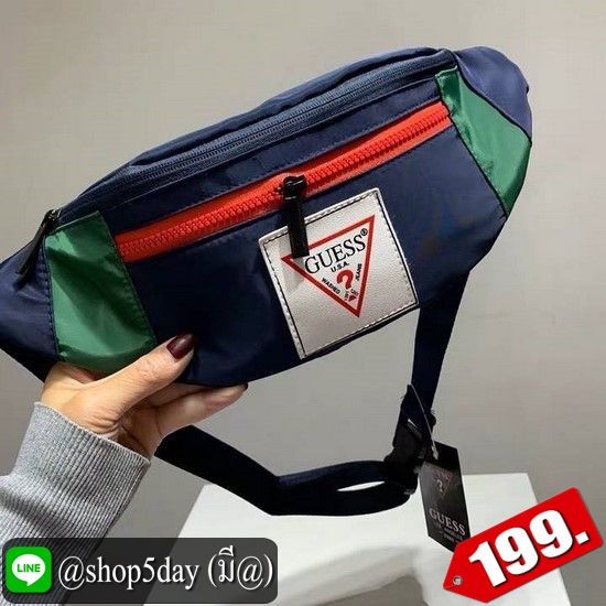 ♨️ กระเป๋าคาดอก-เอว GUESS งานป้าย ผ้าลื่น (2020)