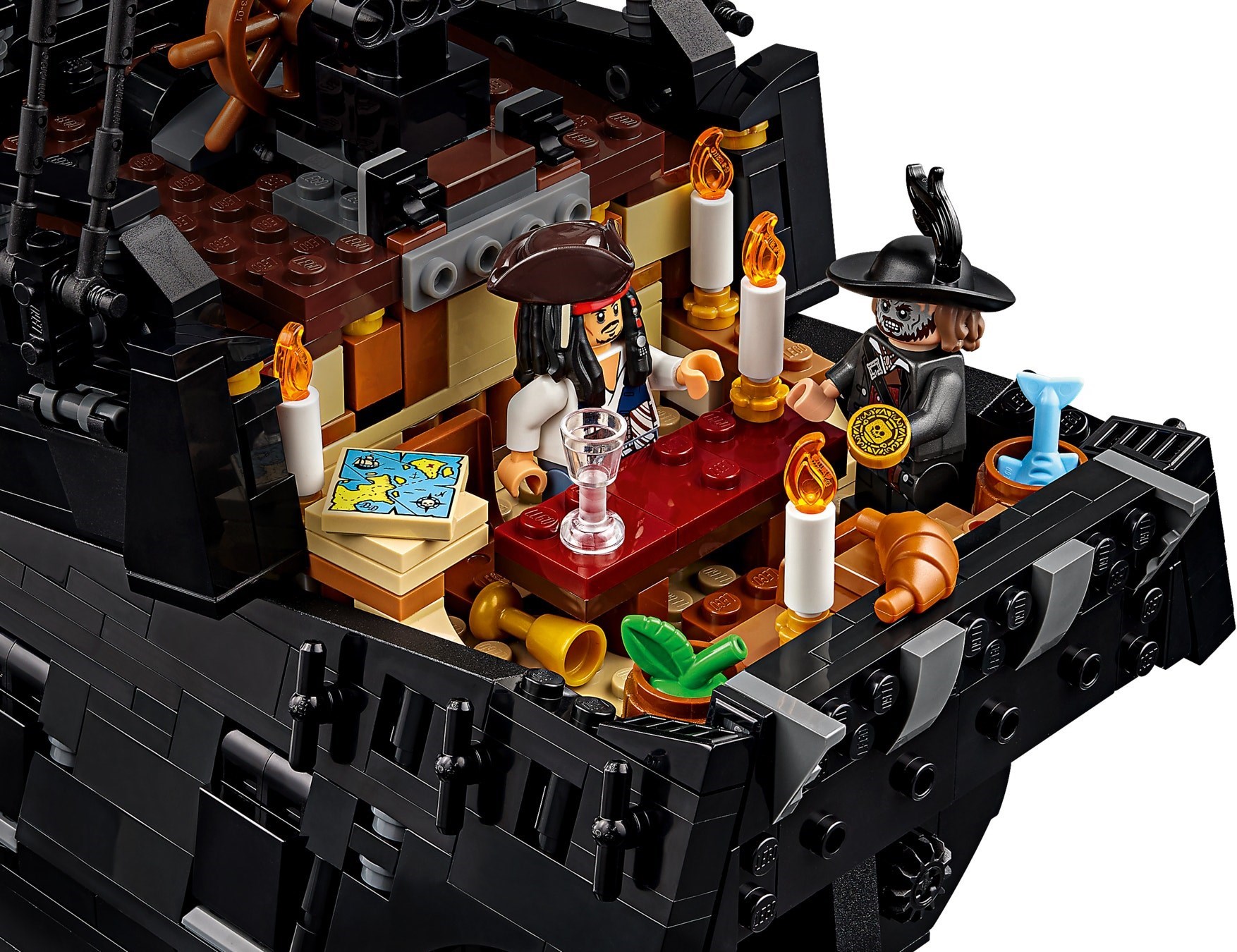 LEGO เลโก้ 10365 Captain Jack Sparrow's Pirate Ship (Black Pearl)