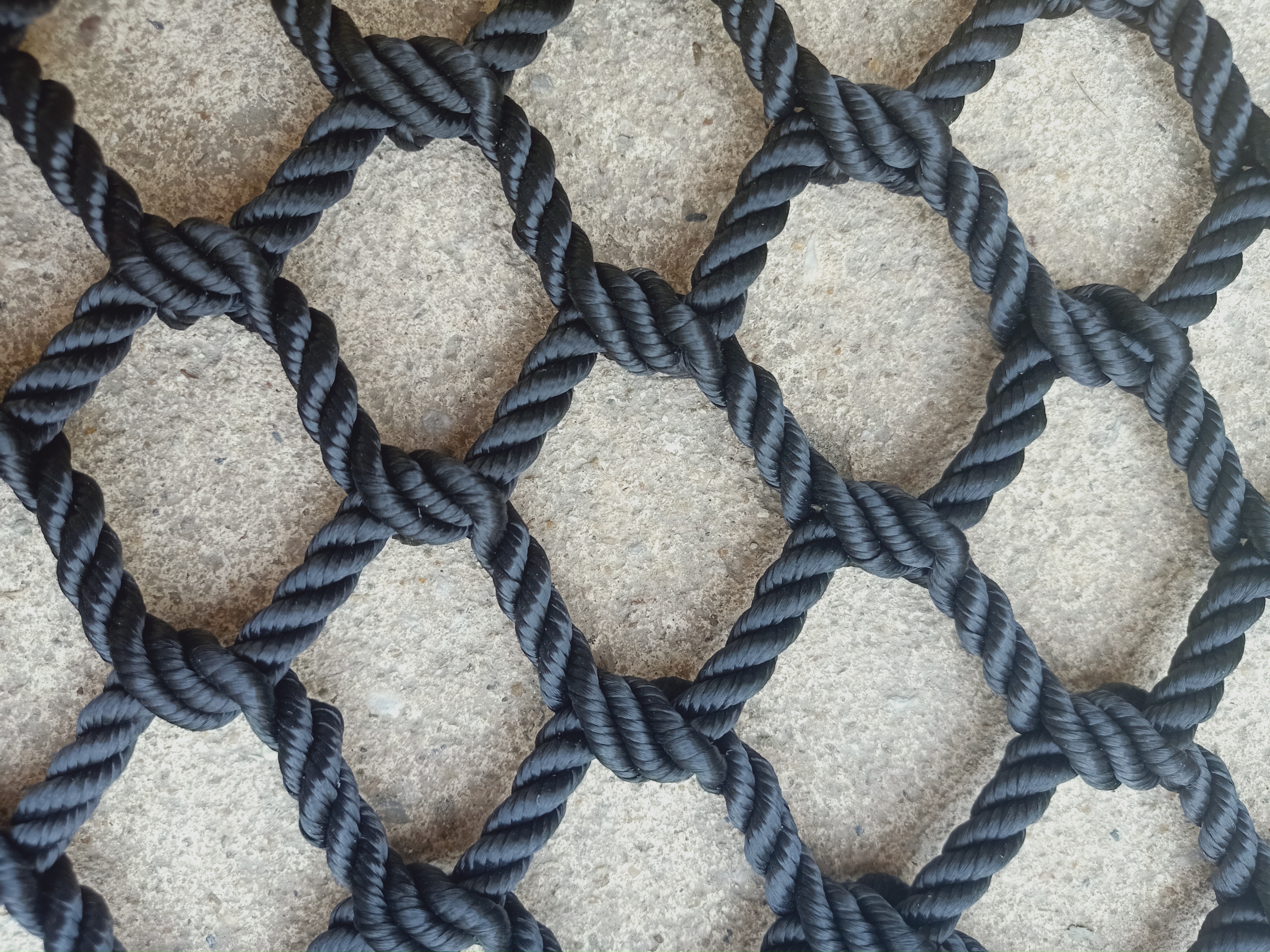 ตาข่ายเชือกโพลีเอสเตอร์ 7 mm.