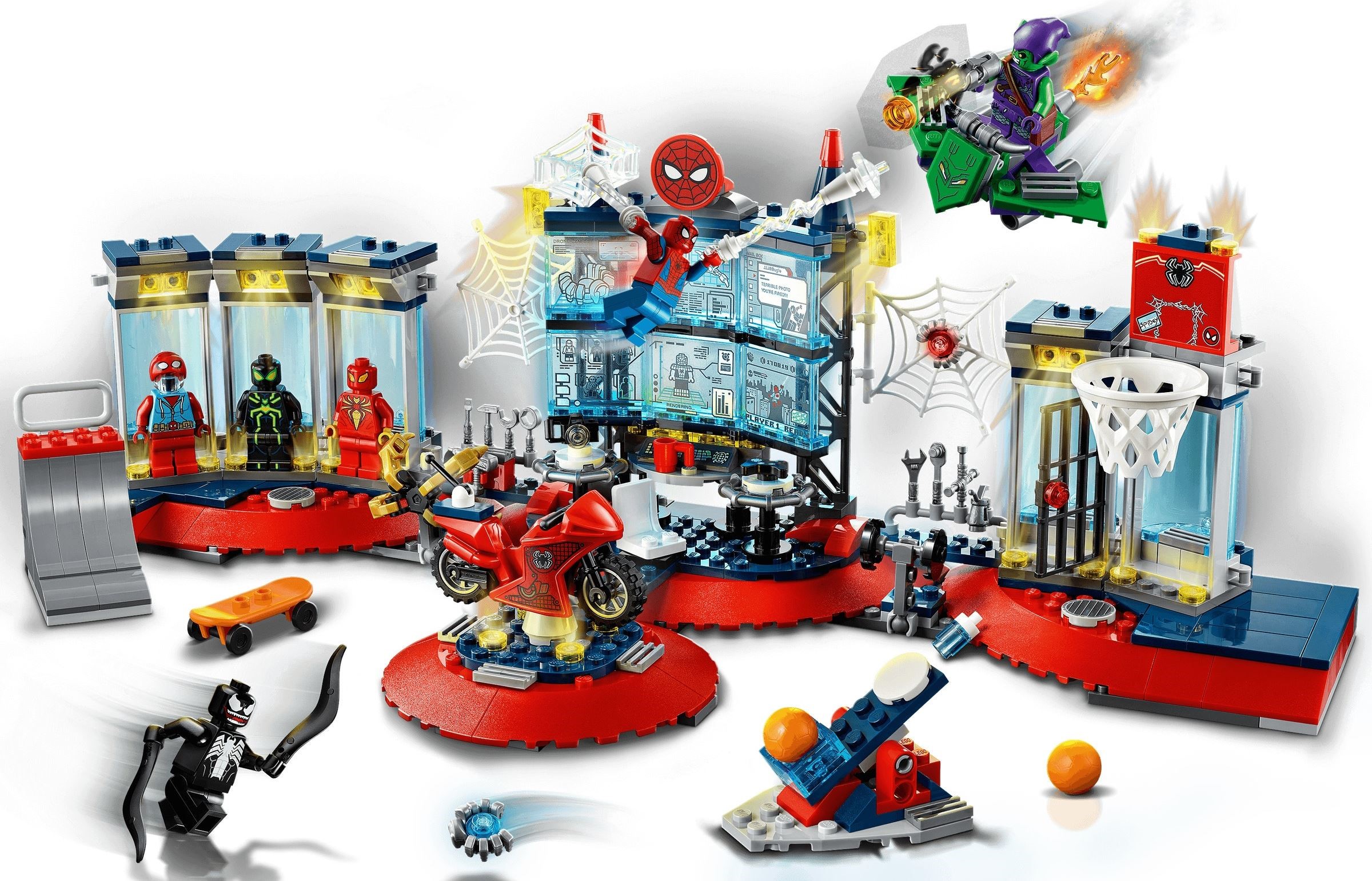 LEGO Super heroes Marvel เลโก้ 76175 Attack on the Spider Lair