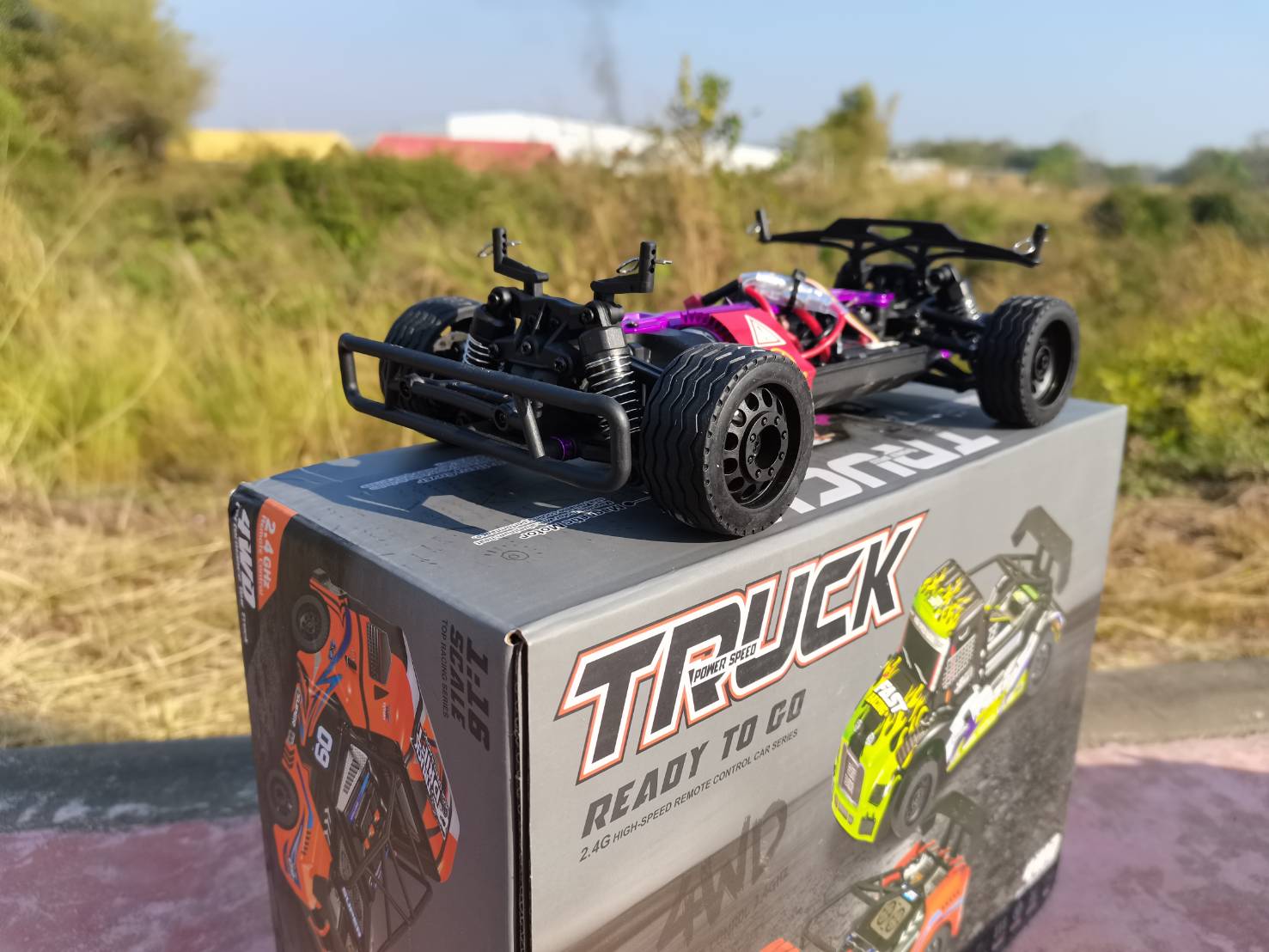 รถบังคับวิทยุ SPEED TRUCK 2.4G 4WD 50KM/H 1/16 รุ่นGB1013