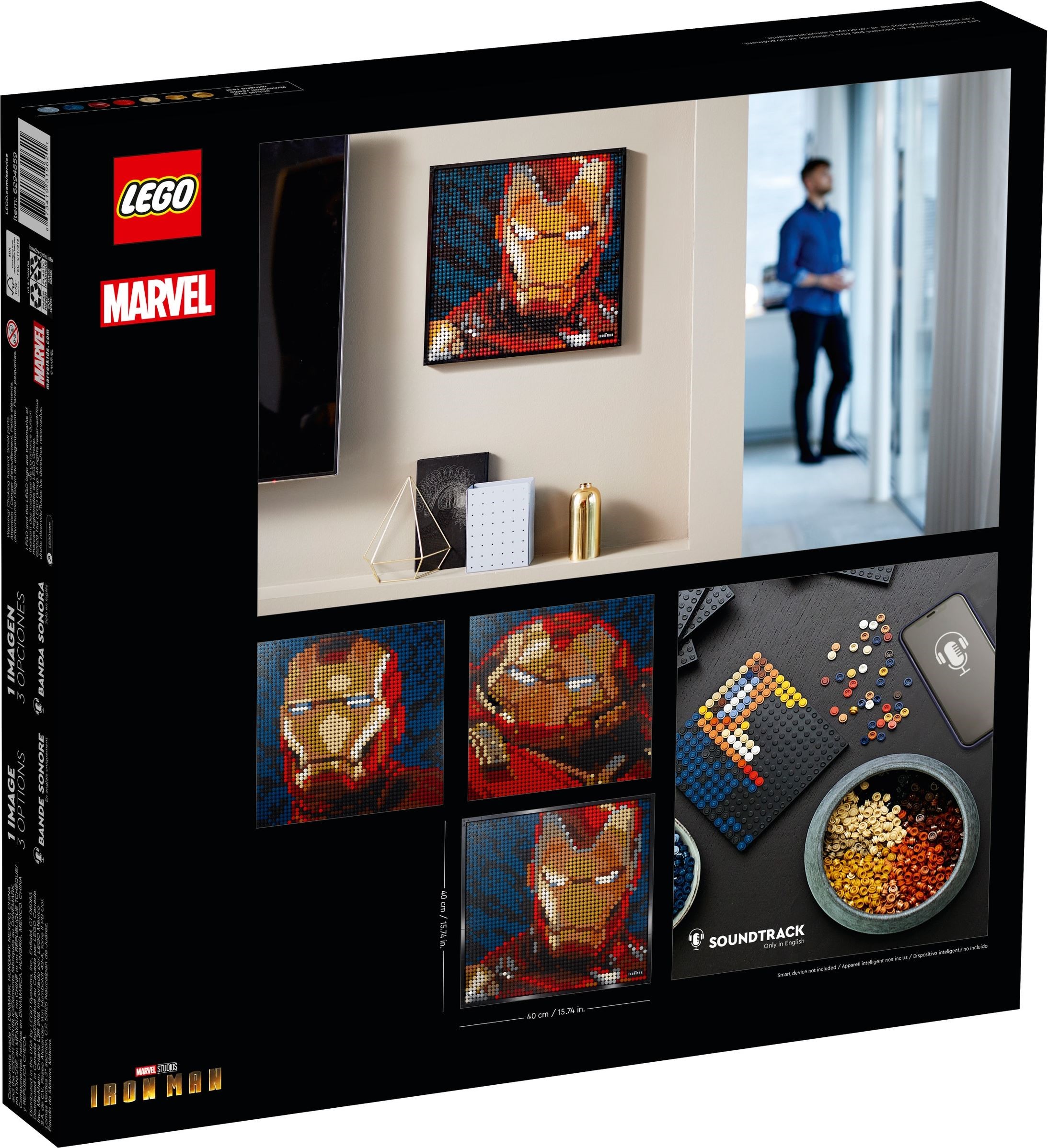 LEGO Art Mosaic เลโก้ 31199 Marvel Studios Iron Man