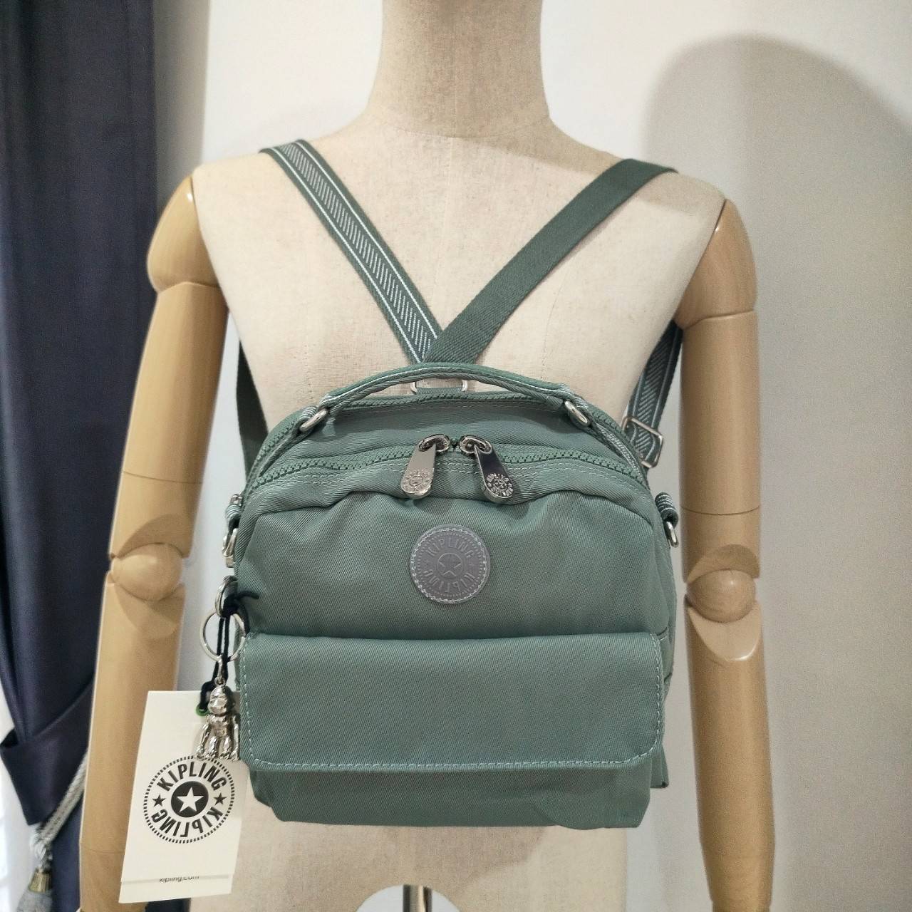 คิปลิ้ง Candy 2 ways backpack กระเป๋าเป้ สะพายข้าง กระเป๋าถือ KIPLING