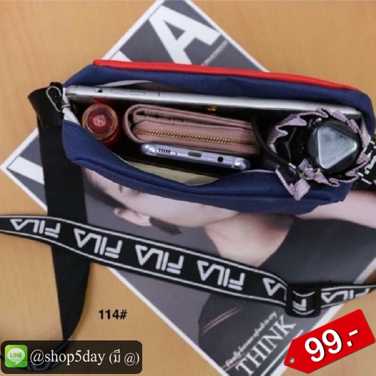 🔥กระเป๋าแฟชั่น สะพายข้าง Fila ฟิล่า No.flla 99-B