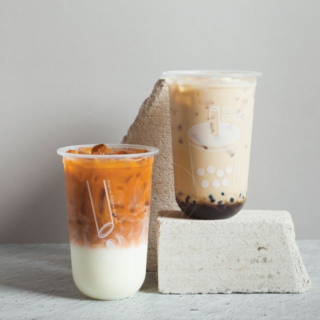 [ยกลัง 20 แถว] แก้วแคปซูล แก้วสกรีน แก้วพลาสติกสกรีนลาย แก้วPP แก้วปาก95 แก้ว22ออนซ์ แก้วชานมไข่มุก บรรจุ 1,000 ใบ