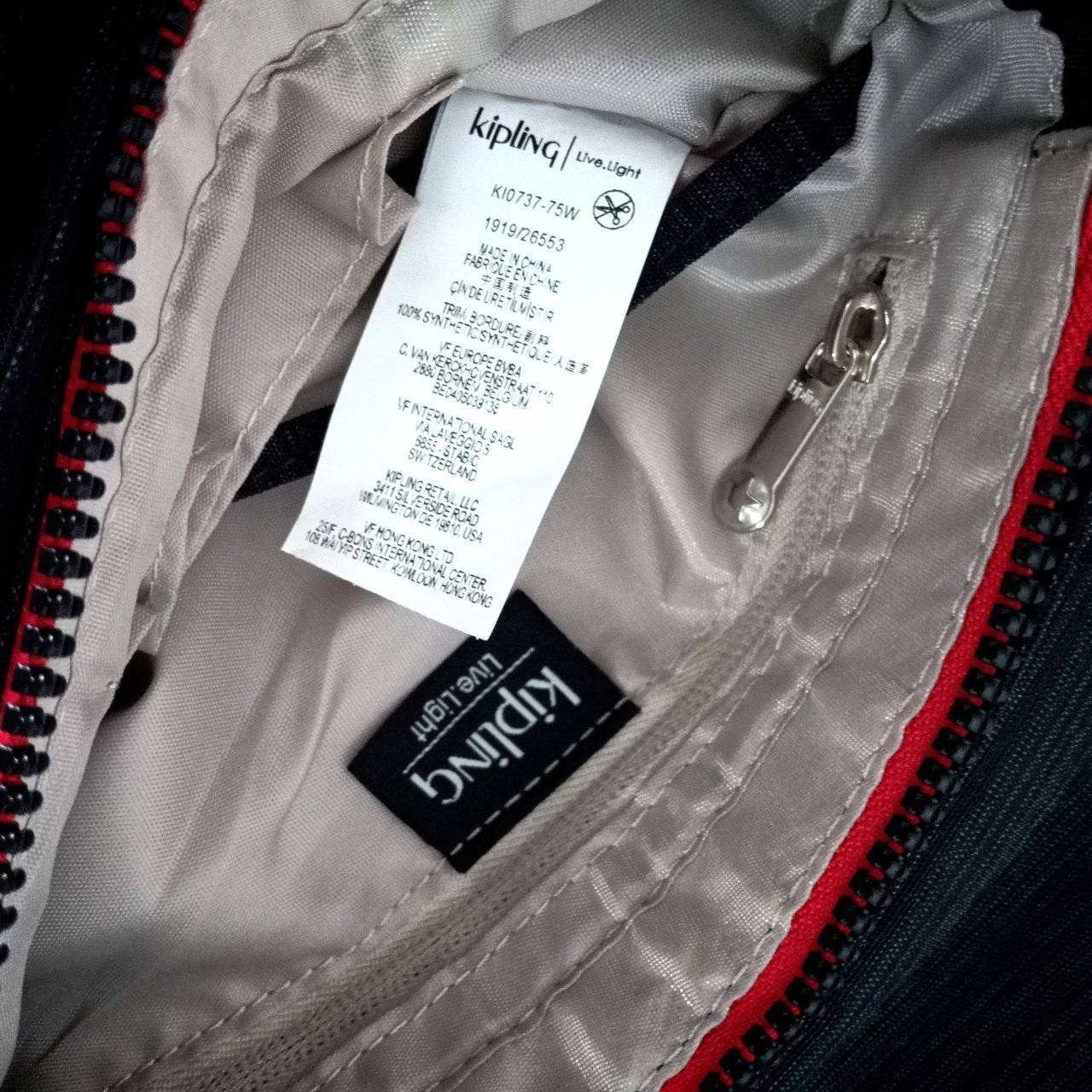 Kipling Shayna กระเป๋าสะพายไหล่ กระเป๋า ไนล่อน แท้