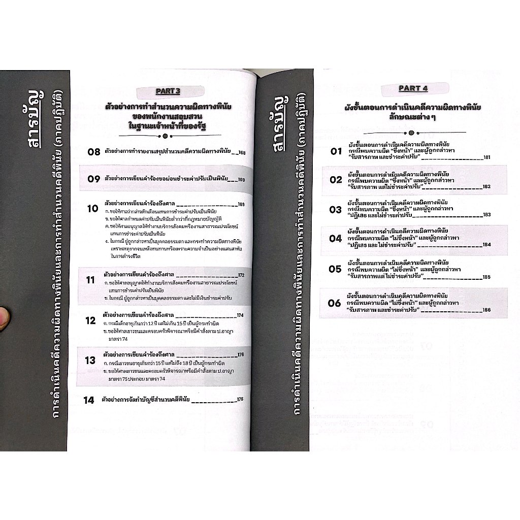 (ตำหนิ)การดำเนินคดีความผิดทางพินัย และ การทำสำนวนคดีพินัย (ภาคปฏิบัติ)/พ.ต.ต.ดร.สันติ ผิวทองคำ/พิมพ์ : 2568 (ครั้งที่1)