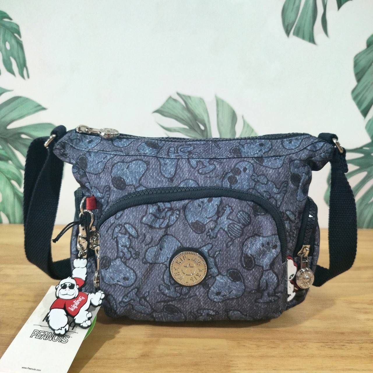 กระเป๋าสะพาย คิปลิ้ง Kipling GABBIE Mini Doggy Denim