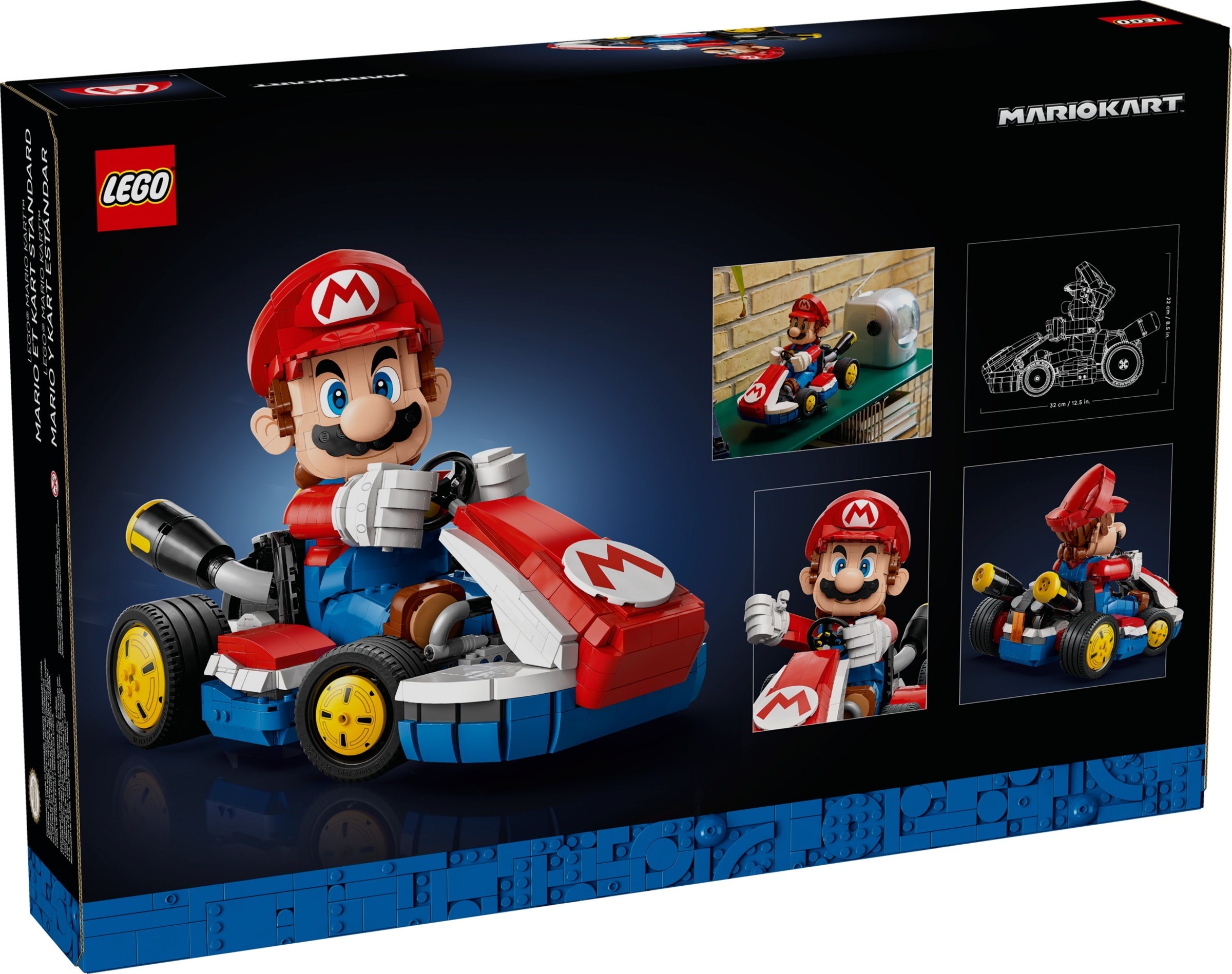 LEGO Super Mario เลโก้ 72037 Mario Kart - Mario & Standard Kart