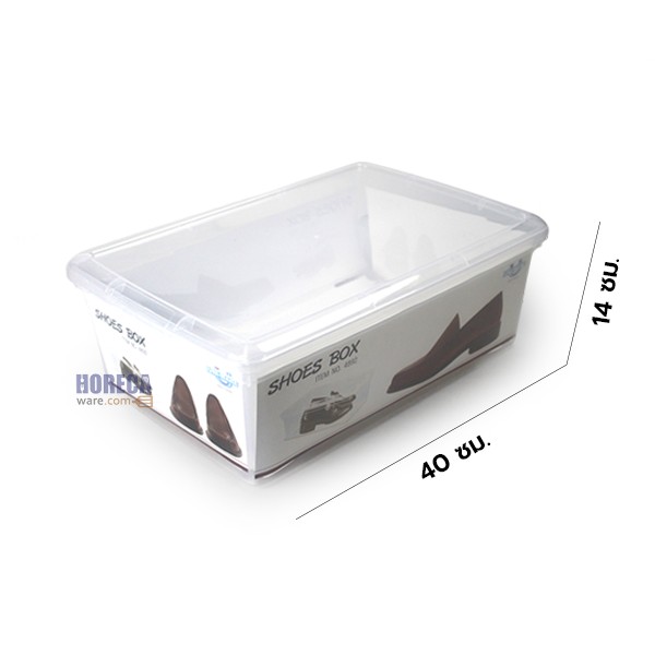 กล่องรองเท้าบุรุษขนา 26.5x39.5x13 ซม. ตรายูนิแวร์