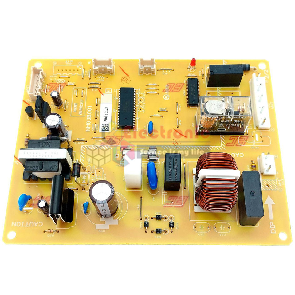 แผงบอร์ดตู้เย็นMITSUBISHI/แผงตู้เย็นมิตซูบิชิ รุ่น MR-FV25J/MR-FV25M/MR-FV25K*อะไหล่แท้*ใช้ได้กับทุกรุ่นที่ทางร้านระบุไว้