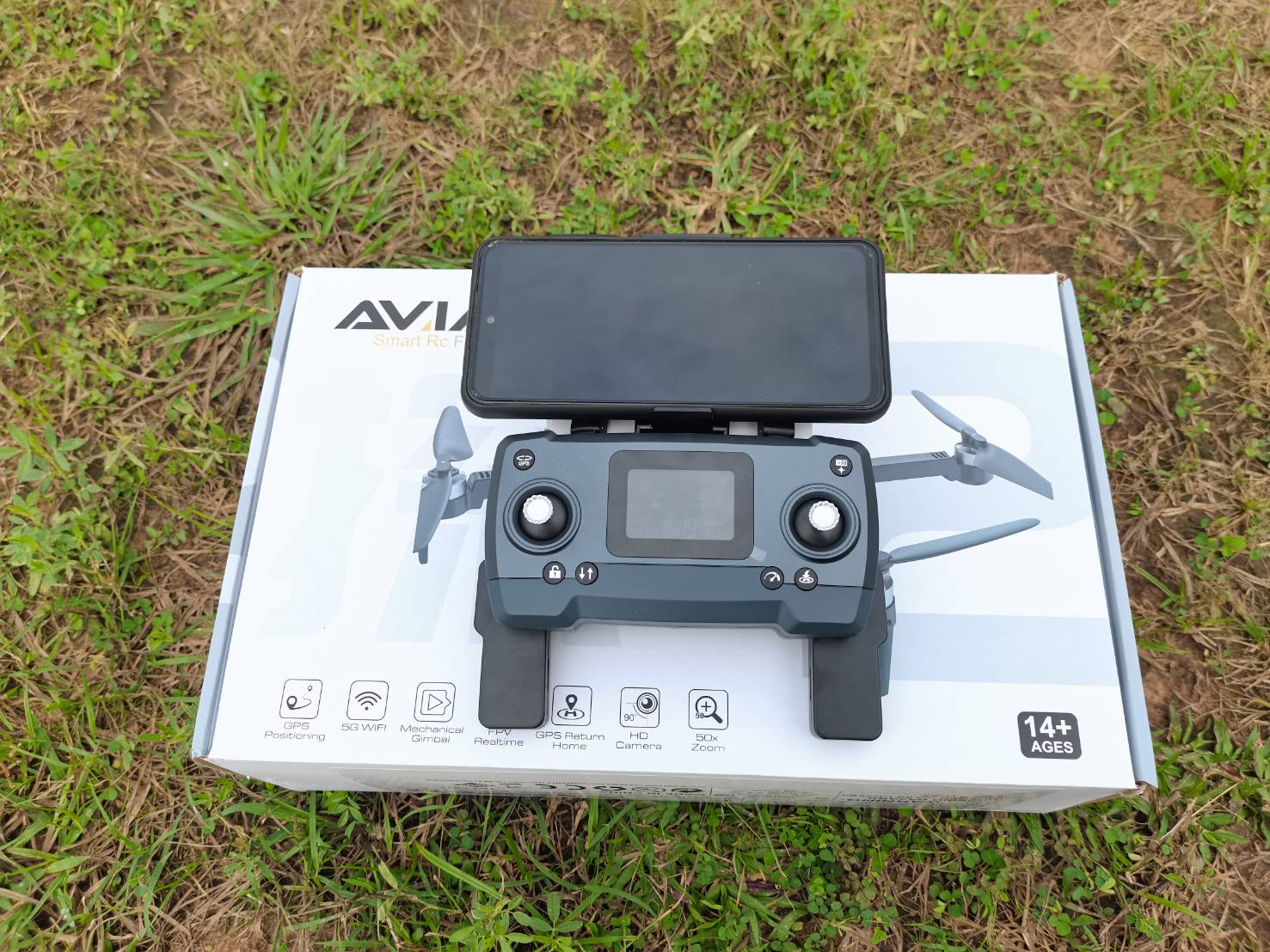 โดรนบังคับ AVIATOR 8811PRO เวอร์ชั่นล่าสุด 720P WIFI FPV ระบบ GPS บินกลับอัตโนมัติลงจอดที่เดิม สินค้าชุดพร้อมบิน RTF