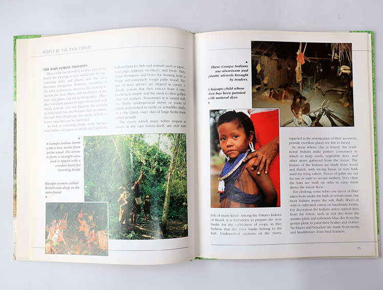 The Amazon rain forest and its poeple