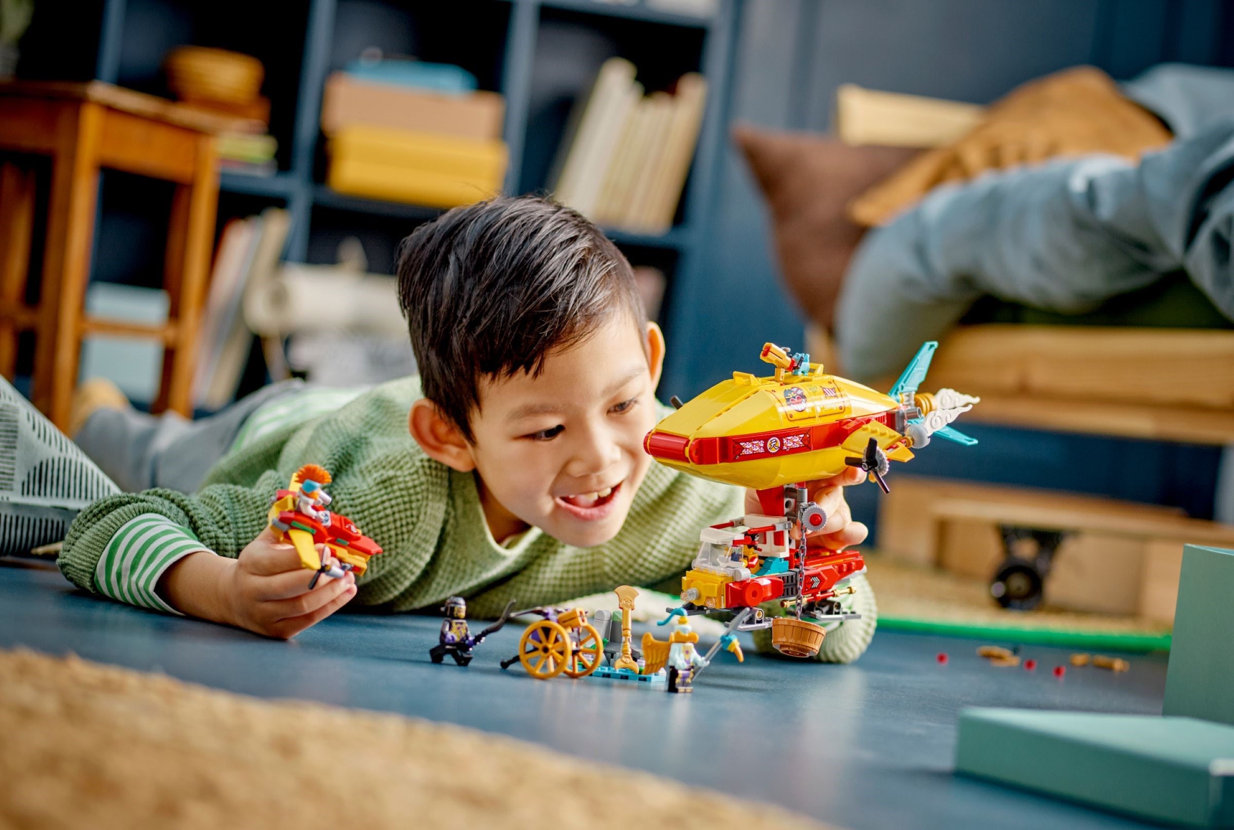 LEGO เลโก้ Monkey Kid 80046 Monkie Kid's Cloud Airship