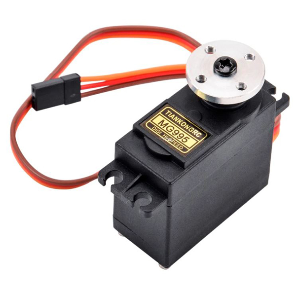 จานยึดเซอร์โวมอเตอร์ สีน้ำเงิน Aluminum Metal 25T Servo Arm Round type Disc Matal Horns For MG995 MG996R MG945 Rc Servo