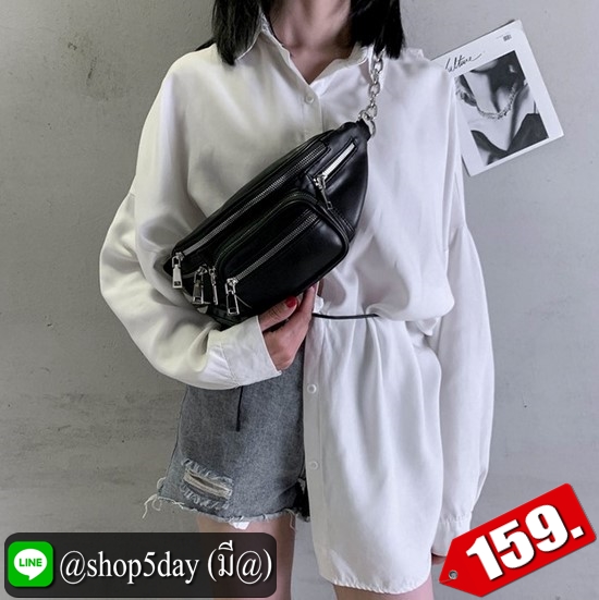 ♨️ กระเป๋าแฟชั่น คาดอก-คาดเอว หนัง PU OK ⚡️