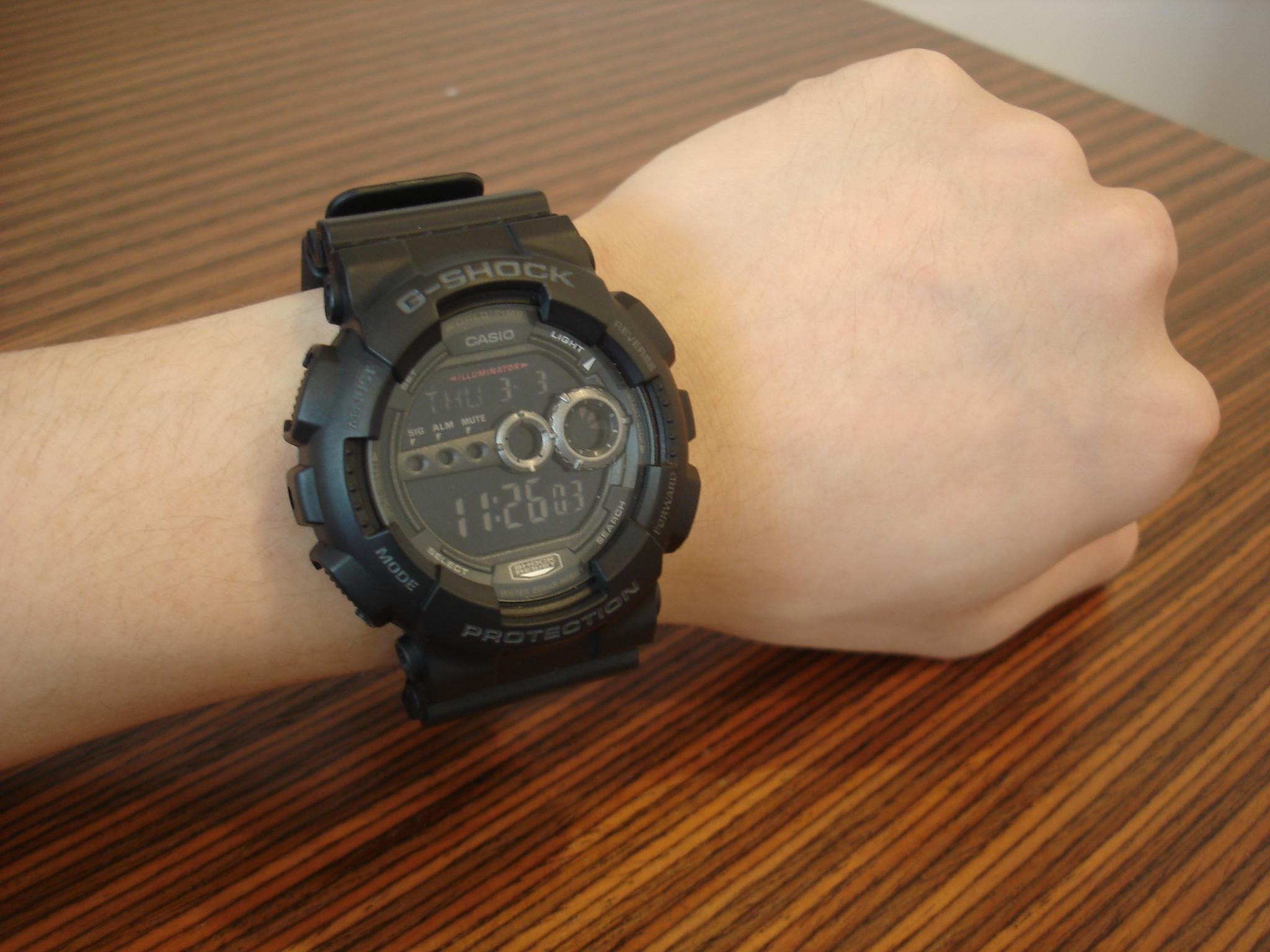Casio G-Shock ชาย GD-100-1BDR