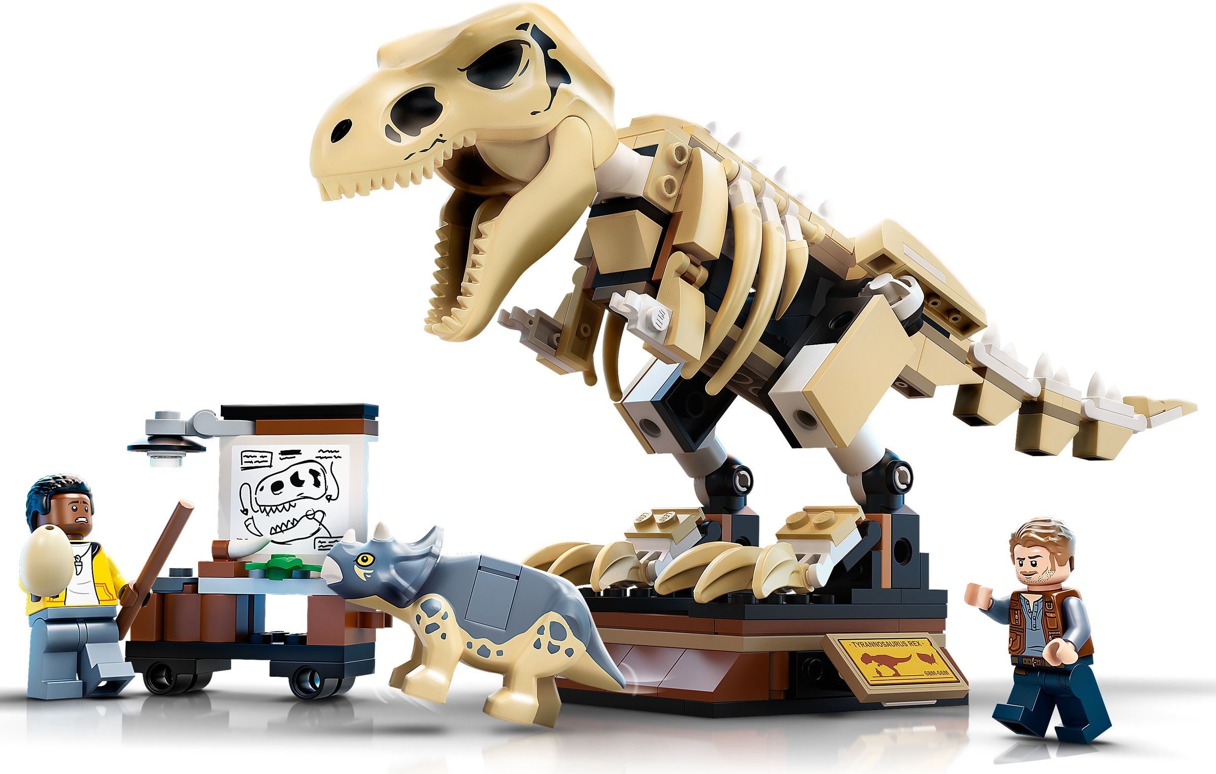 LEGO JURASSIC WORLD เลโก้ 76940 T. rex Dinosaur Fossil Exhibition