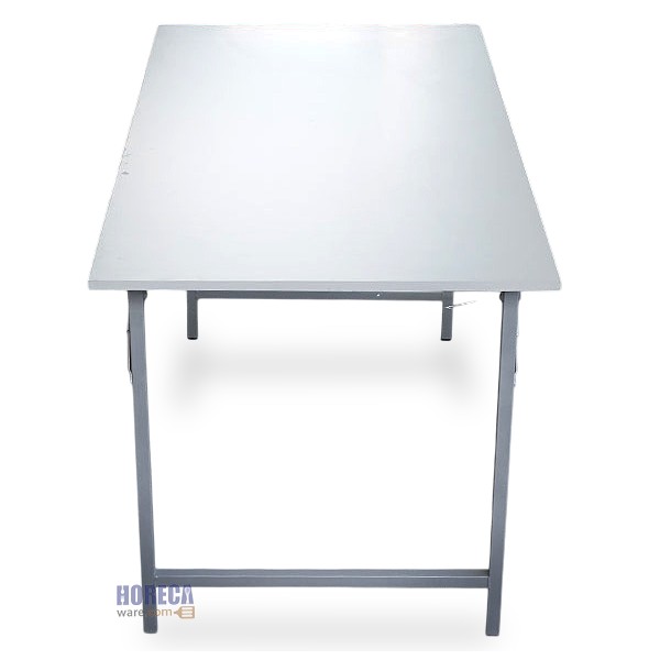 โต๊ะประชุมหน้าไม้เมลามีนขาว 75x150 ซม. เอ็นเอฟ