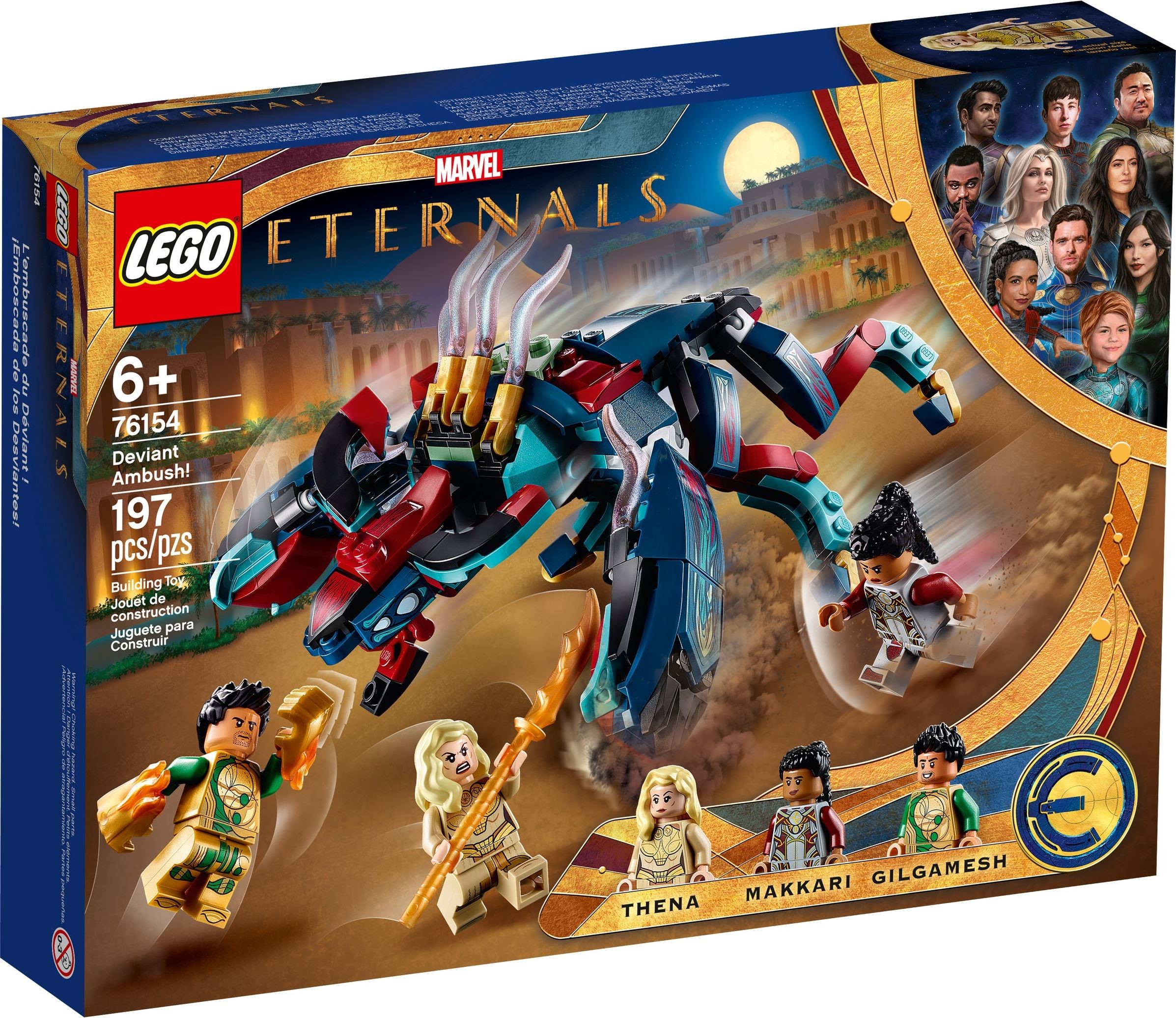 LEGO Super Heroes Marvel เลโก้ 76154 Deviant Ambush!