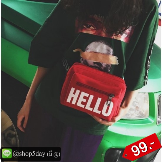 🔥กระเป๋าแฟชั่น สะพายข้าง Hello ฟิล่า No.Hello 99-M