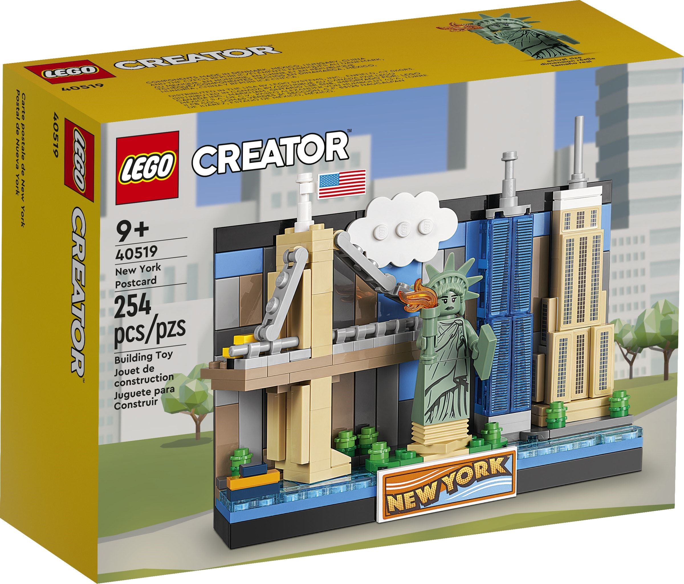 LEGO เลโก้ postcard 40519 new york