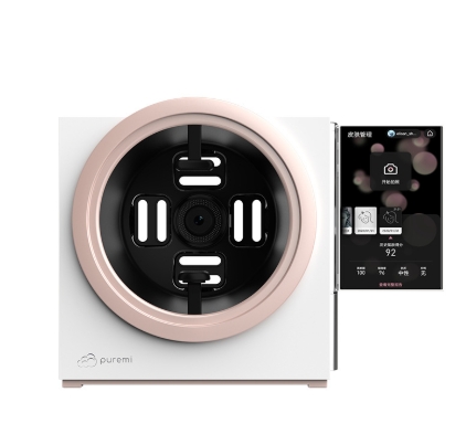 เครื่องตรวจจับผิวหน้าอัจฉริยะ AI ของ Beauty Big Move เครื่องตรวจจับกระจกวิเศษ Moji วิเคราะห์ผิวร้านเสริมสวย