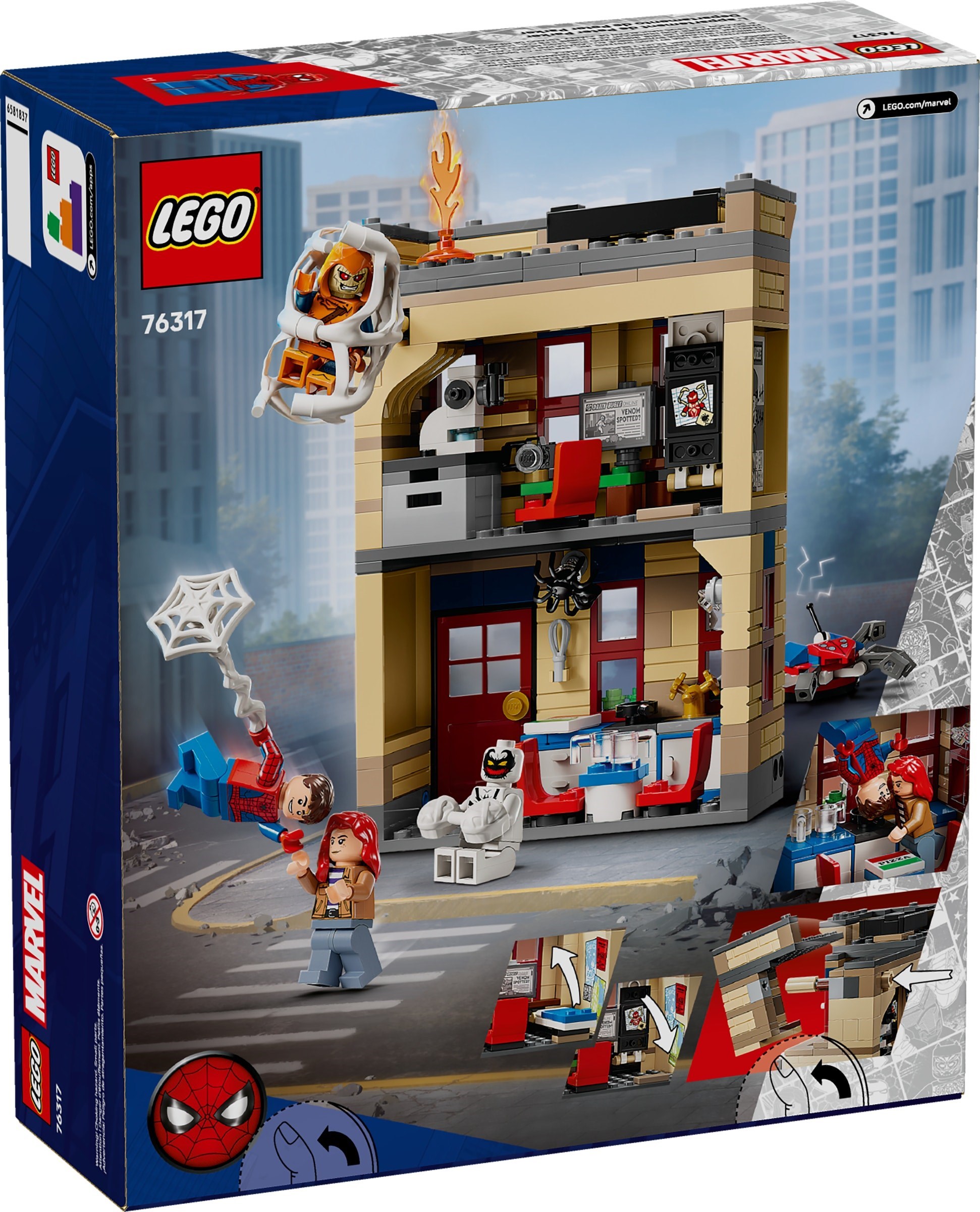 LEGO Super Heroes Marvel เลโก้ 76317 Peter Parker's Apartment