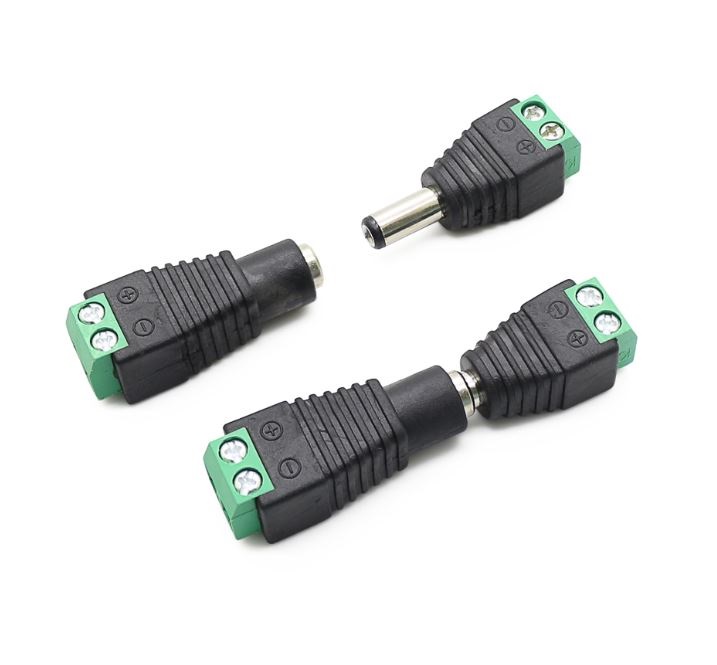 Female DC connector 2.1x5.5mm Power Jack Adapter Plug Cable Connector power connector ตัวเมีย dc power