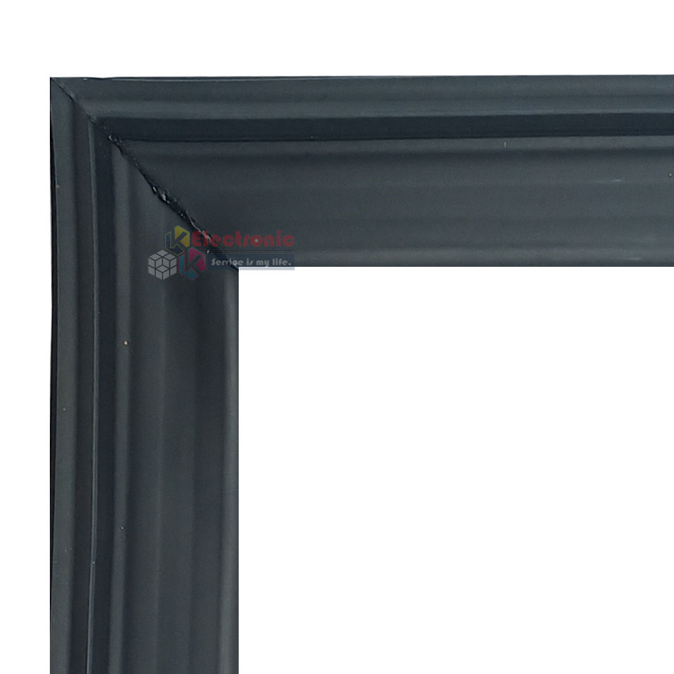 ขอบยางประตูตู้แช่ Sanden Intercool-(ซันเดนท์ อินเตอร์คูล)สำหรับรุ่น SYC-165P-อะไหล่แท้ ใส่ง่าย ขนาด 49.5*145.5เซนติเมตร ยางแบบศรกดตามร่องริม ราคาต่อขอบยางประตู 1 บาน