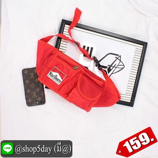 ⚡️ กระเป๋าคาดอก-เอว Marlboro สุดเท่ ⚡️