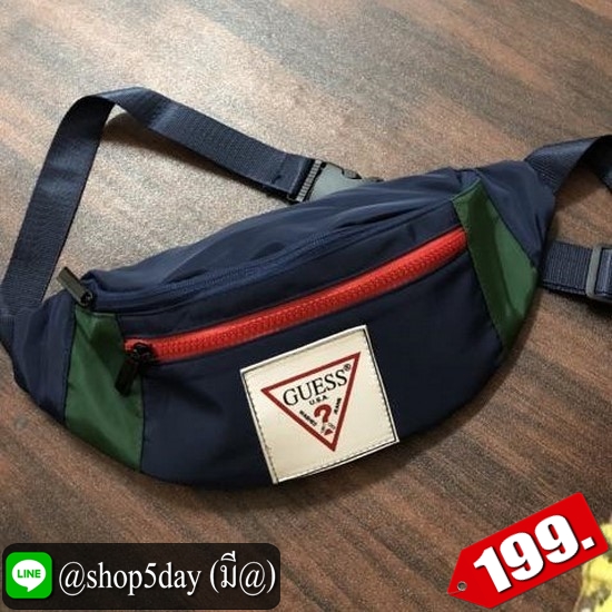 ♨️ กระเป๋าคาดอก-เอว GUESS งานป้าย ผ้าลื่น (2020)