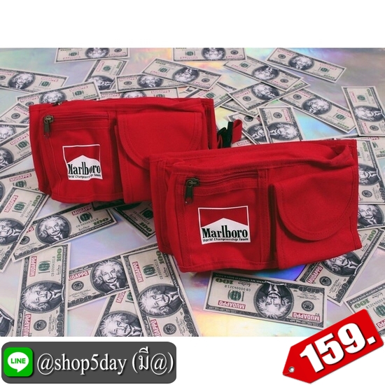 ⚡️ กระเป๋าคาดอก-เอว Marlboro สุดเท่ ⚡️