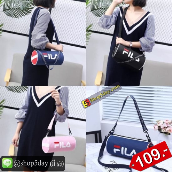 🔥กระเป๋าแฟชั่น สะพายข้าง Fila ฟิล่า No.flla 109-B