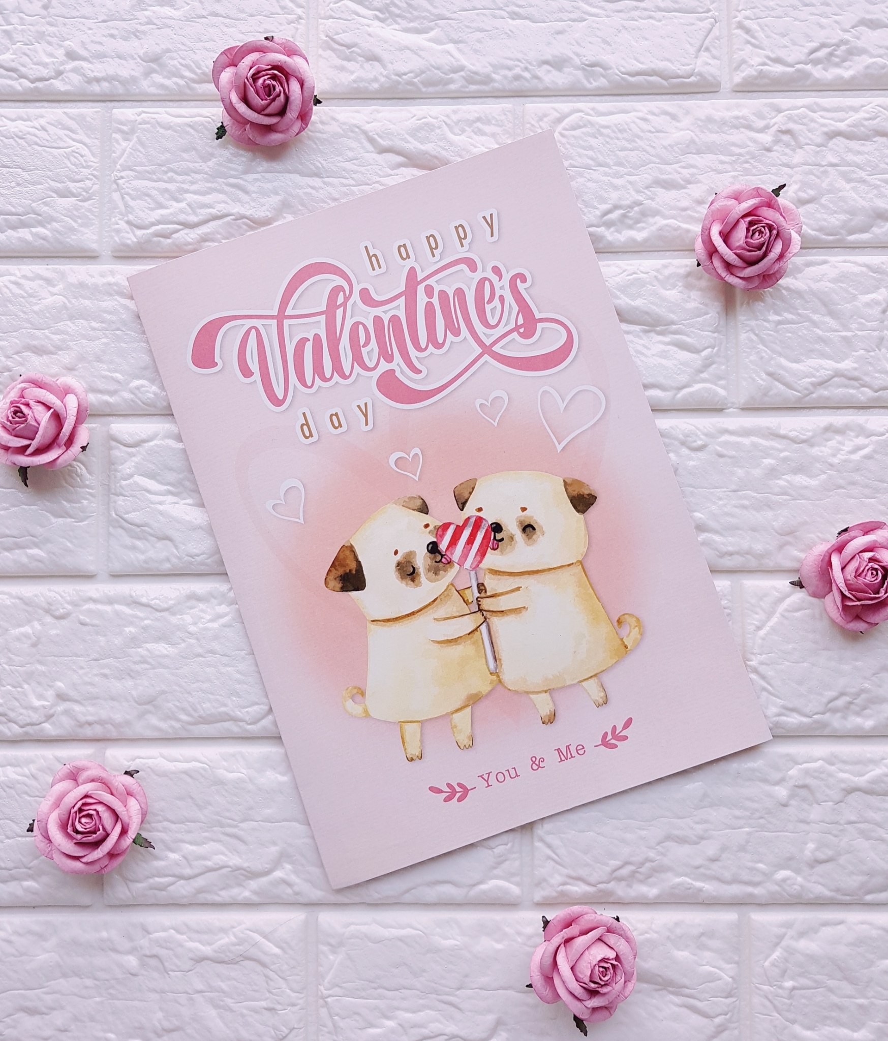 การ์ดอวยพรไซต์ใหญ่ Valentine Big Card