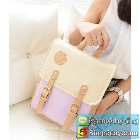กระเป๋าเป้หนัง รุ่น Pastel