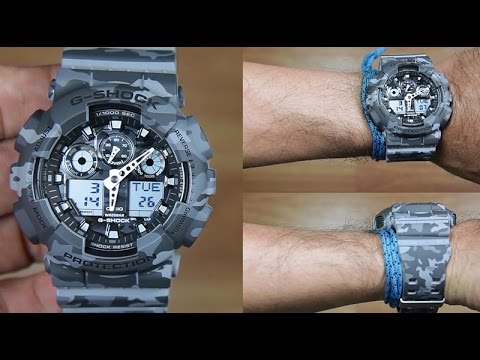 Casio G-Shock ชาย GA-100CM-8ADR