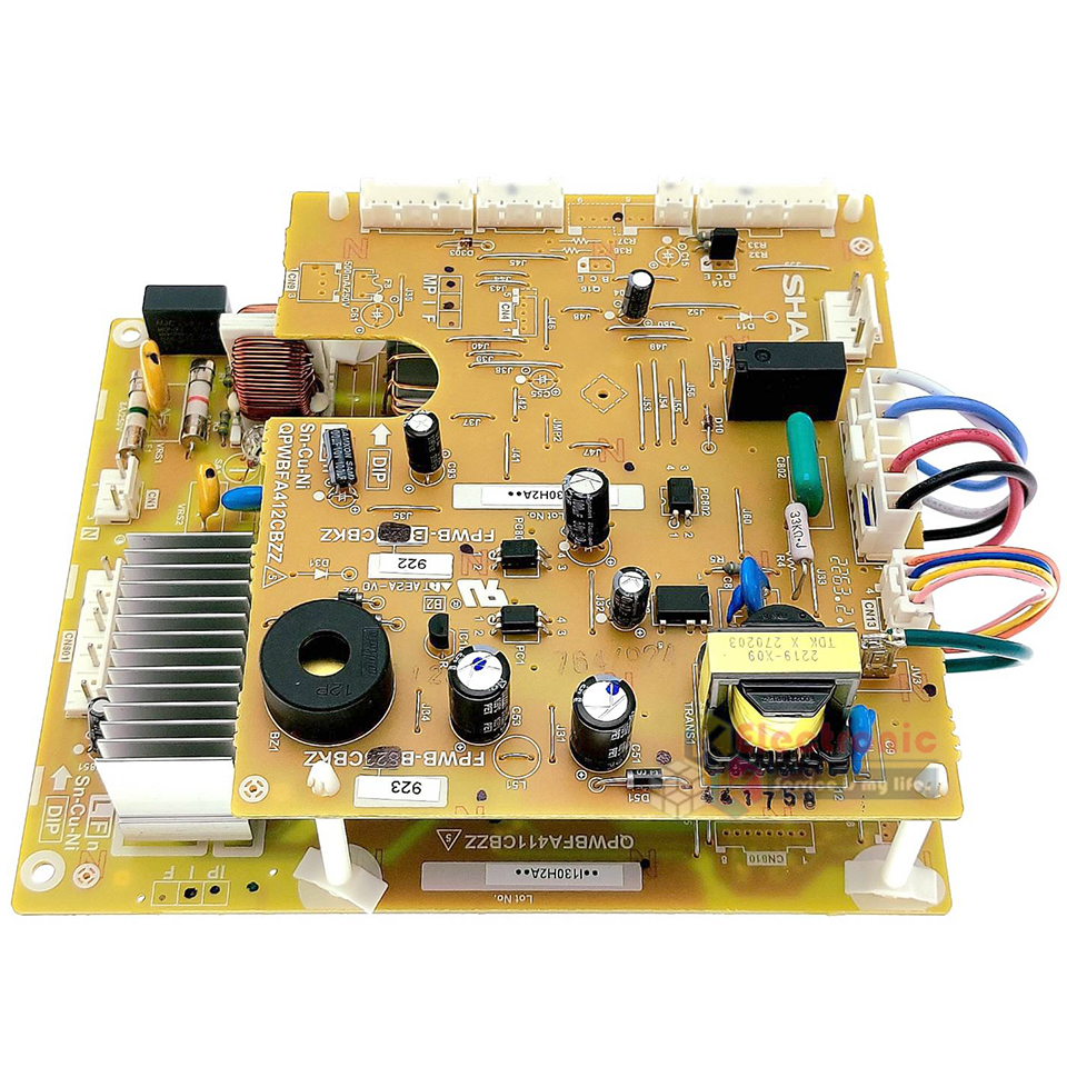 แผงบอร์ดตู้เย็นSHARP-ชาร์ป รุ่น SJ-X410T-SL/SJ-X380T-SL-อะไหล่ใหม่แท้บริษัท-ใช้ได้กับทุกรุ่นที่ทางร้านระบุไว้_อะไหล่ตู้เย็นชาร์ป