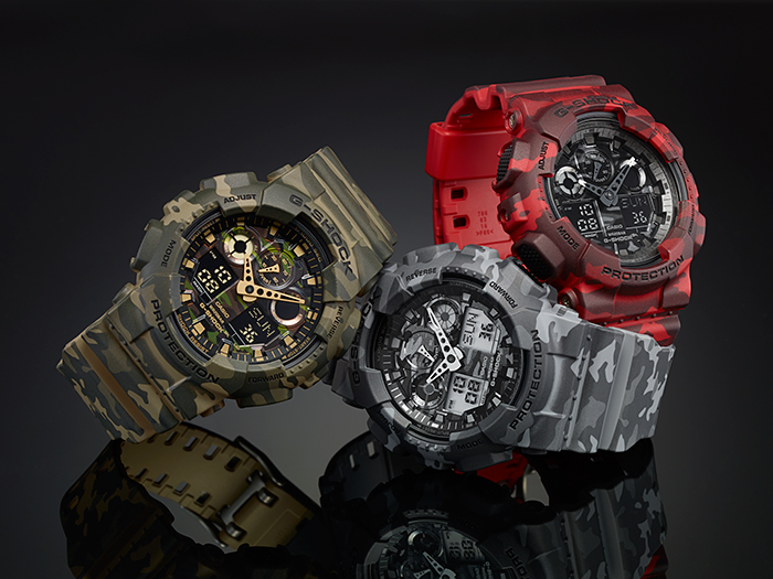 Casio G-Shock ชาย GA-100CM-4ADR