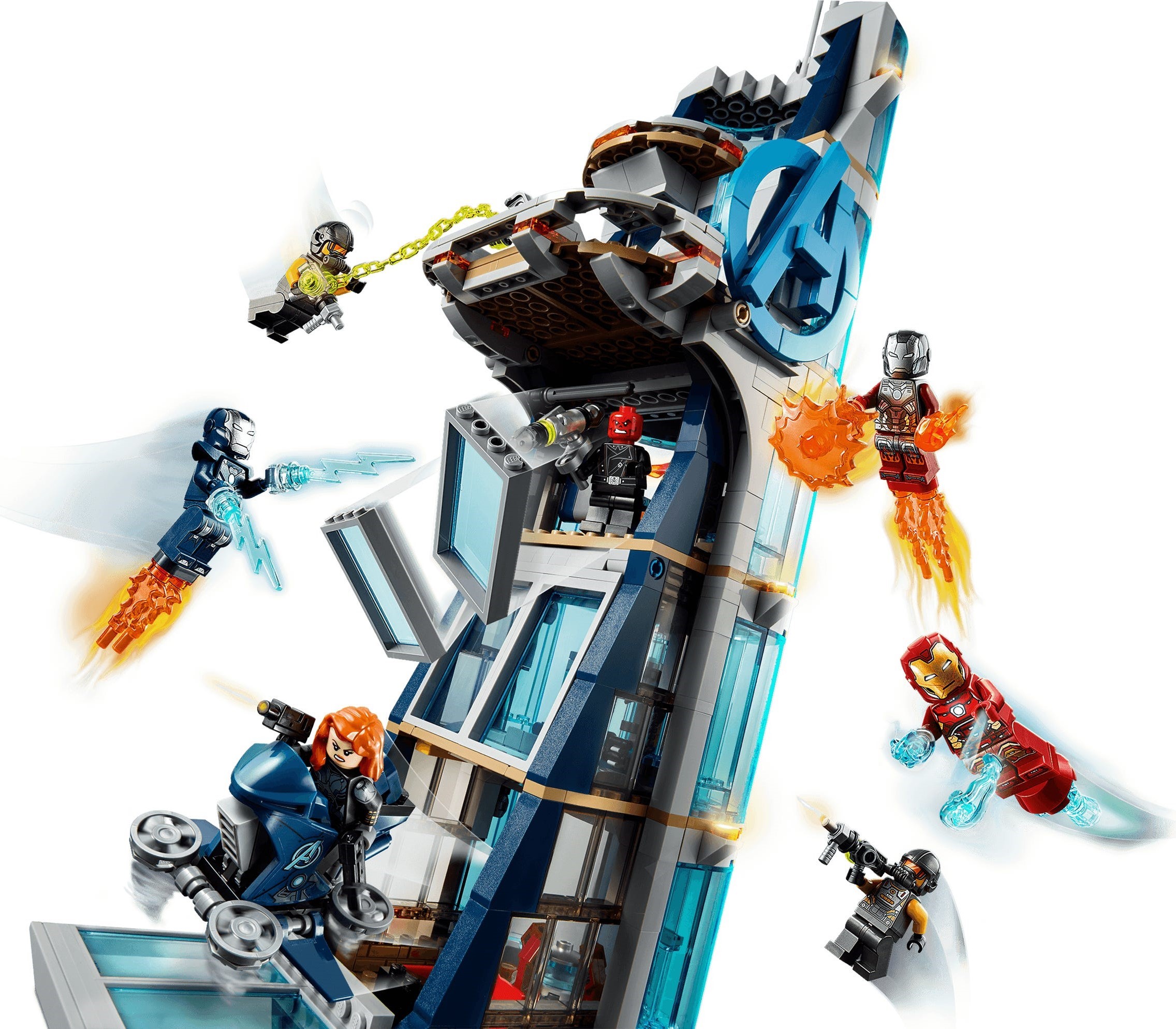 LEGO Superheroes Marvel เลโก้ 76166 Avengers Tower Battle