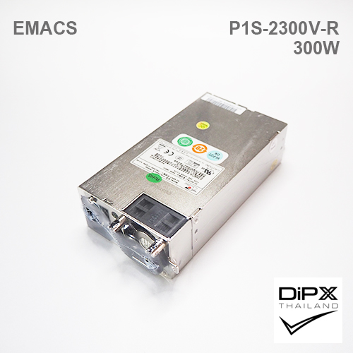Power supply NAS Server 1U EMACS 300W (P1S-2300V-R, B013120013) รุ่นไม่มีน็อต (New)