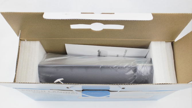 เครื่องเคลือบเอกสารขนาด A4 รุ่น MQ-230
