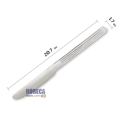 มีดคาว รุ่น ปิซ่า(ริ้ว) ตราเพนกวิน