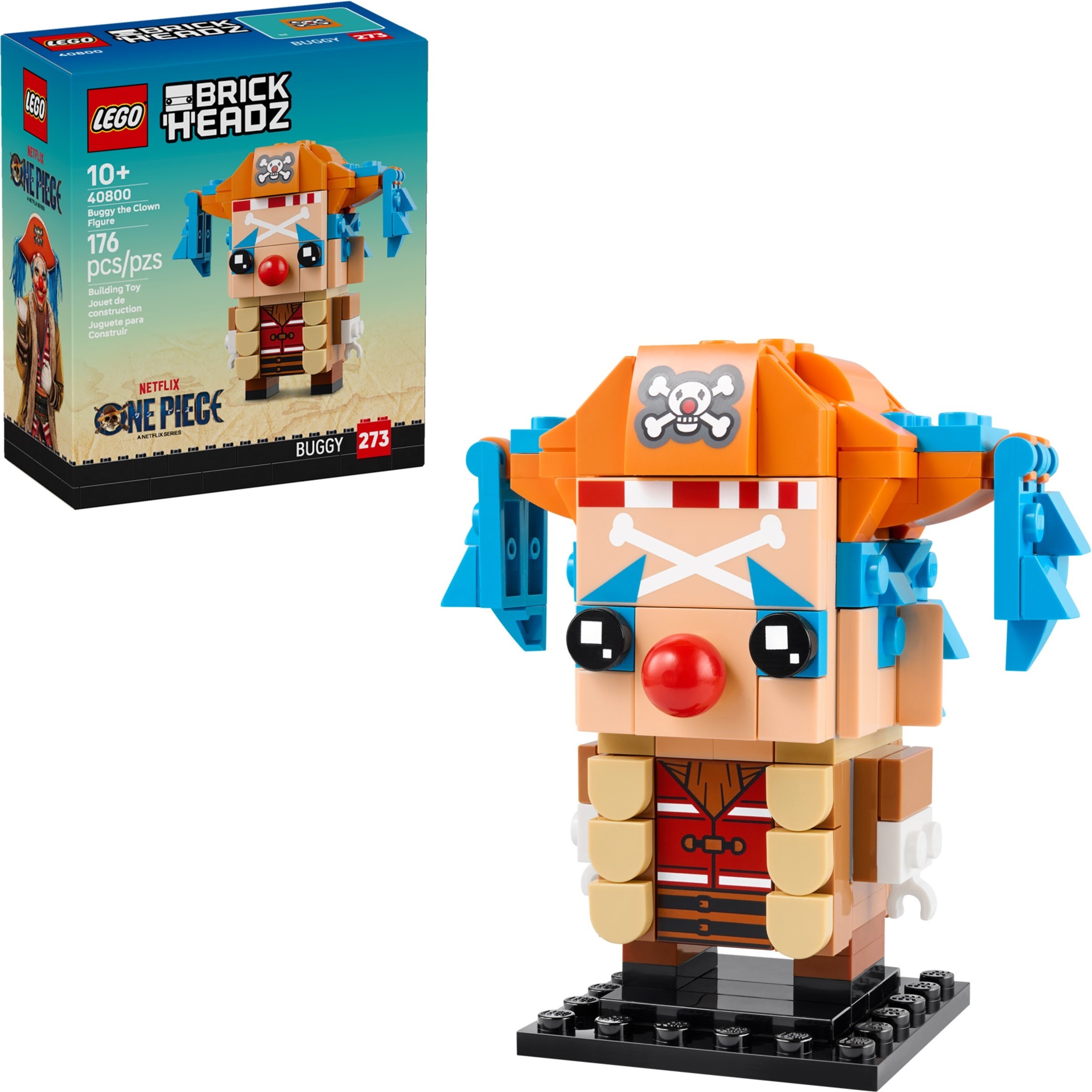 LEGO Brickheadz One Piece เลโก้ 40800 Buggy the Clown